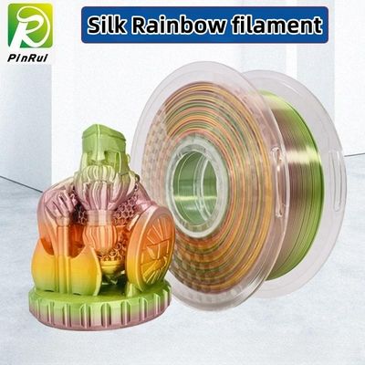 Arcobaleno di seta macarons di Filament della stampante di Pla 3d di 1,75 millimetri multicolori