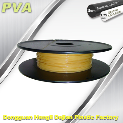 Filamenti solubile in acqua di PVA 3D Pinter filamento 3.0mm/di 1.75mm