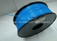 Filamento fluorescente blu dell'ABS, filamento 1kg/bobina della stampante 3D 3.0mm/di 1.75mm