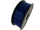 Filamento flessibile 200°C - 230°C di twinkling del filamento 1,75 3.0mm della stampante 3D di colore blu