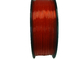 Filamento rosso 1.75mm di scintillio 1.3Kg/rotolo del filamento flessibile 3mm della stampante 3D