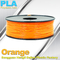 Materiali biodegradabili del filamento 1.75mm della stampante di PLA 3d dell'arancia per stampa 3d