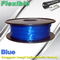 Alto filamenti di gomma molle 1.75mm/3.0Mm della stampante 3D di TPU in blu