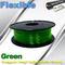 Filamento flessibile verde della stampante 3D rotolo/di 0.8kg rispettoso dell'ambiente