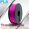 Filamento porpora ad alta resistenza della stampante di PLA 3d del trasporto, Cubify e materiale ALTO di stampa 3D