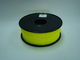 Alta precisione Fluo - filamento giallo 1kg/bobina della stampante dell'ABS 3D