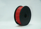 Materiali di consumo rossi 0.5KG/rotolo della stampante 1.75mm/3d del filamento della stampante di PVB 3D