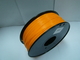Materiali di plastica del filamento della stampante da tavolino 3D dell'ABS utilizzati in 3D che stampa l'arancia del trasporto