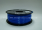 Filamento blu 1.75mm, temperatura 200°C - 250°C della stampante di PLA 3d di pla 1kg