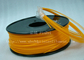 Markerbot, filamenti delle ANCHE dei materiali di stampa di Cubify 3D colore dell'arancia 3.0mm/di 1.75mm