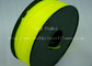 Stampatore giallo Filament 1,75, materiale delle ANCHE 3d per stampa 3d