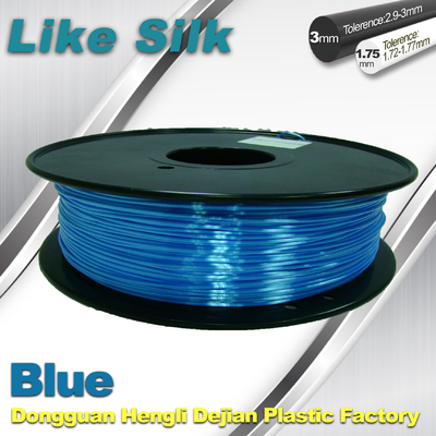 Stampa di spogliatura facile blu del filamento della stampante dei composti 3D del polimero liscia