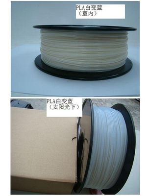Filamento cambiante di colore di temperatura di PLA dell'ABS	lunghezza di 1kg/Spool 385m