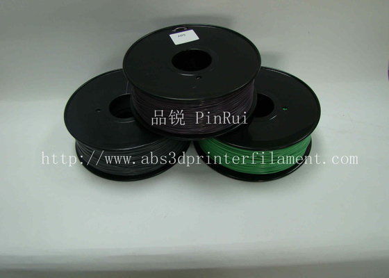Filamento cambiante 1,75/3.0mm di colore materiale della stampante dell'ABS 3d tre colori