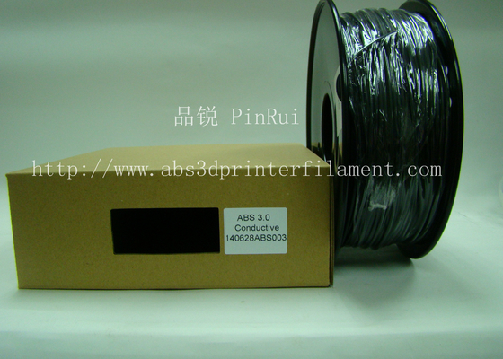 Materiali di consumo conduttivi della stampante del filamento 3d dell'ABS dell'industria elettronica 1,75/3.00mm