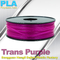 Filamento porpora biologico della stampante di PLA 3d del trasporto per la stampa dei materiali di consumo