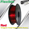 Filamento rosso flessibile amichevole professionale 1.75mm della stampante 3D di Eco (TPU)