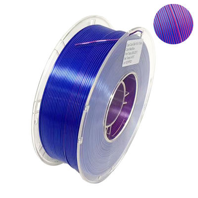 PINRUI Filato di seta di PLA a doppio colore 1.75mm Stampa 3D bicolore Filato di seta di PLA 1 kg (2.2 lbs)