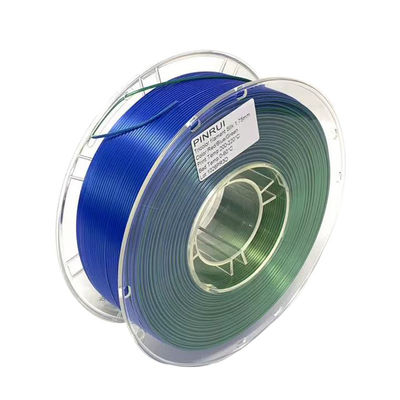 PINRUI Filamento di seta in PLA tricolore 1.75mm 1kg Spool Filamento di seta in PLA tricolore Adatta alla maggior parte delle stampanti FDM