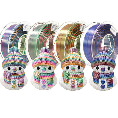 PINRUI PLA Silk Rainbow 1.75mm Filamento per stampante 3D