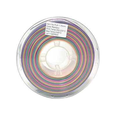 PINRUI PLA Rainbow 1.75mm Filamento di stampante 3D