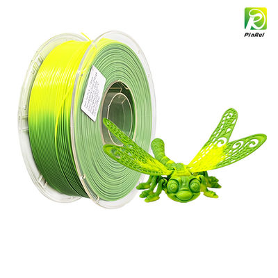 Filamento di stampante 3D PINRUI, filamento PLA a cambiamento di colore a temperatura 1,75 mm, filamento di stampa 3D finemente avvolto,