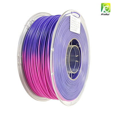 Filamento di stampante 3D PINRUI, filamento PLA a cambiamento di colore a temperatura 1,75 mm, filamento di stampa 3D finemente avvolto,