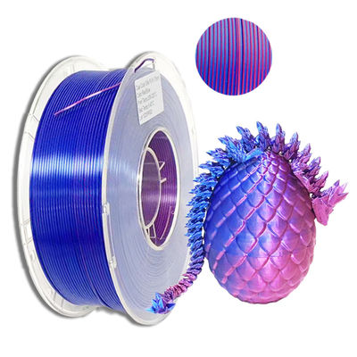 Colori di PINRUI 2 nel filamento di seta di colore doppio del filamento per la stampante 3d
