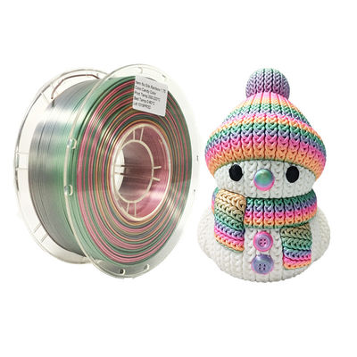 PINRUI Rainbow PLA PLA seta 1,75 mm 1 kg Filato a gradiente di colore multi-colore PLA per la stampa 3D