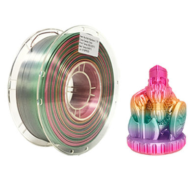 PINRUI Rainbow PLA PLA seta 1,75 mm 1 kg Filato a gradiente di colore multi-colore PLA per la stampa 3D