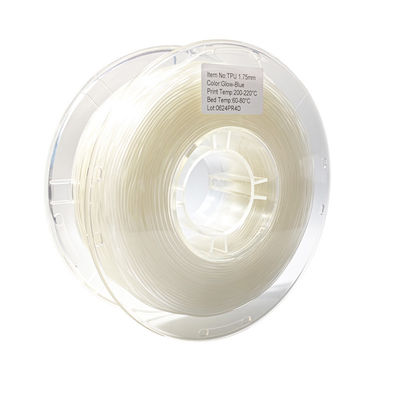 Stampante molle 3D Filament Consumables del filamento flessibile 3d del filamento 95A di TPU 1.75mm/3,0 millimetri
