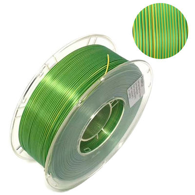colore doppio di seta del filamento 1.75mm di PLA di Filament della stampante 3d per 3d la stampante Printing