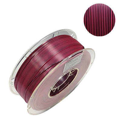 colore doppio di seta del filamento 1.75mm di PLA di Filament della stampante 3d per 3d la stampante Printing