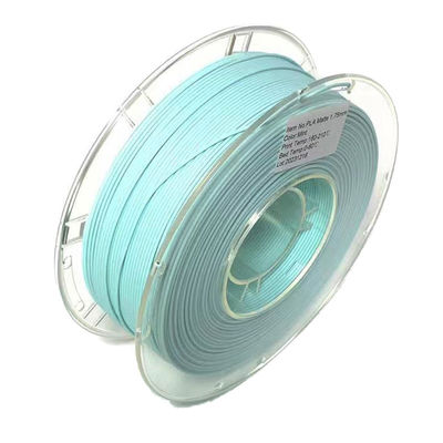 Filamento di stampante 3D PLA opaco a 7 colori imballaggio sottovuoto con essiccante