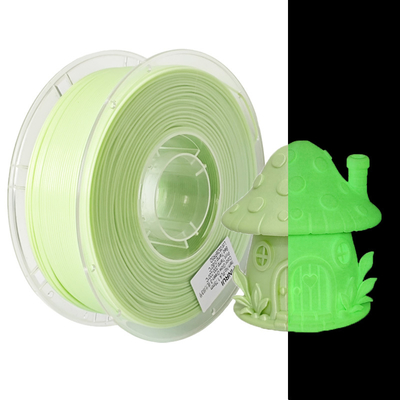 PINRUI Stanghe di stampante 3D a filamento PLA luminoso al buio, verde chiaro disponibili in vendita