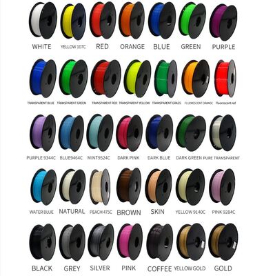 High Quality PLA Plastic PINRUI Brand 335M Length 1kg/Roll Glow in the Dark 3D Printer 1.75mm 3D Printing Filament