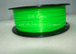 Filamento 100% della stampante di PLA 3d di verde 3mm di Customorized biodegradabile