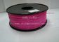 Filamenti colorato 1.75mm/3.0mm, filamento rosa scuro della stampante dell'ABS 3d dell'ABS