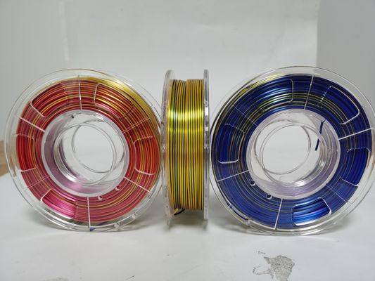 filamento della stampante di colore 3d di viaggio, filamento di seta, filamenti della stampante 3d
