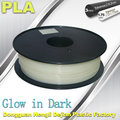 incandescenza materiale della stampante 3D Nel PLA scuro del filamento Green1.75/3.0mm