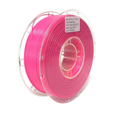 PINRUI 1kg Stampa 3D regolabile ad alta velocità RoHS Barre di plastica 3D grezze 1kg Barre di plastica estensibili Filato di servizio di taglio PLA